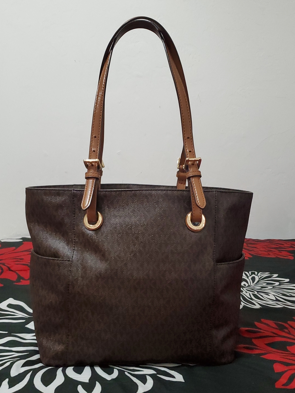Michael Kors Jet Set East West Brown Tote Bag